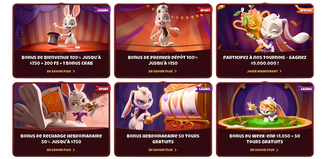 Magius casino bonus